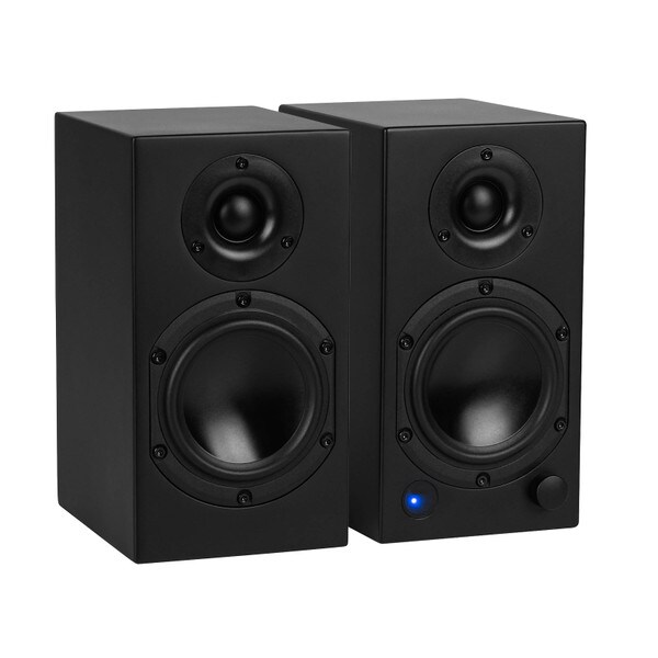 Main product image for Dayton Audio M4 Powered Speaker Pair Matte Black300-460